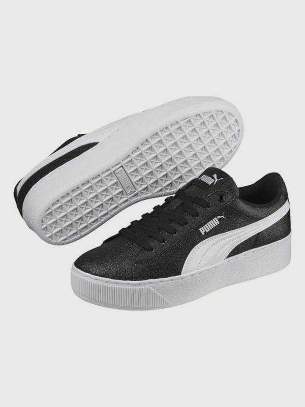 Boty Puma Vikky Platform Glitz Jr Černá