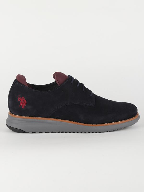 Boty U.S.Polo Vlad Suede Černá