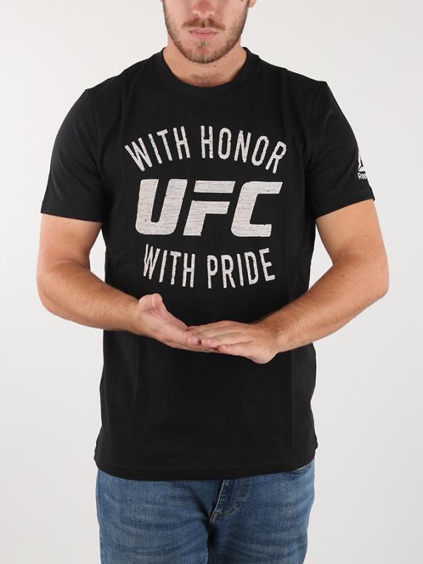 Tričko Reebok Ufc FG Pride Of Tee Černá