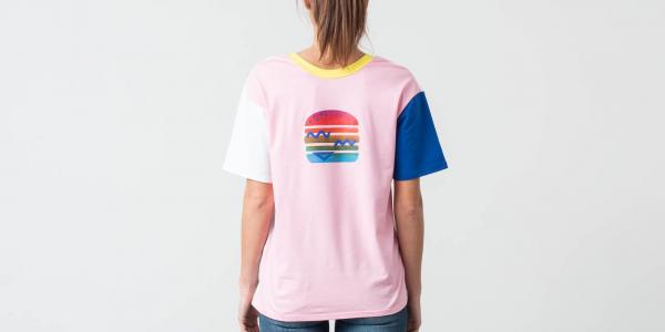 McDonald's Big Mac 80s x Tereza Rosalie Kladošová Both Side Tee Pink/ White