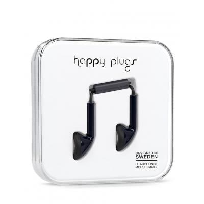 Sluchátka Happy Plugs Earbud black