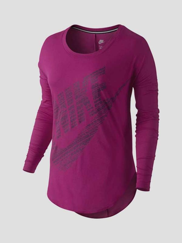Tričko Nike SIGNAL LS TEE Růžová