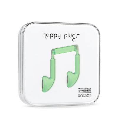 Sluchátka Happy Plugs Earbud Mint