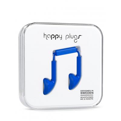 Sluchátka Happy Plugs Earbud Cobalt