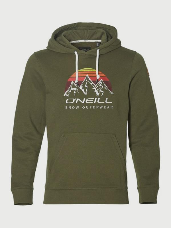 Mikina O´Neill LM Mountain Logo Hoodie Zelená