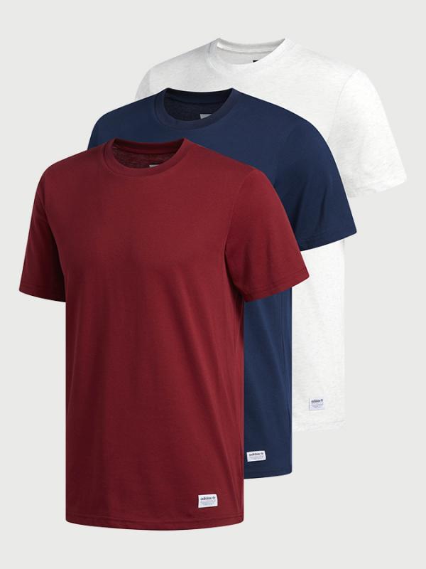 Tričko adidas Originals 3 Pack Tees Barevná