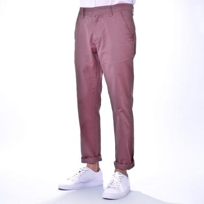 Kalhoty WeSC Eddy Chino rose brown