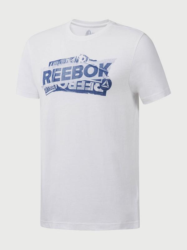 Tričko Reebok Gs Opp Decal Tee Bílá