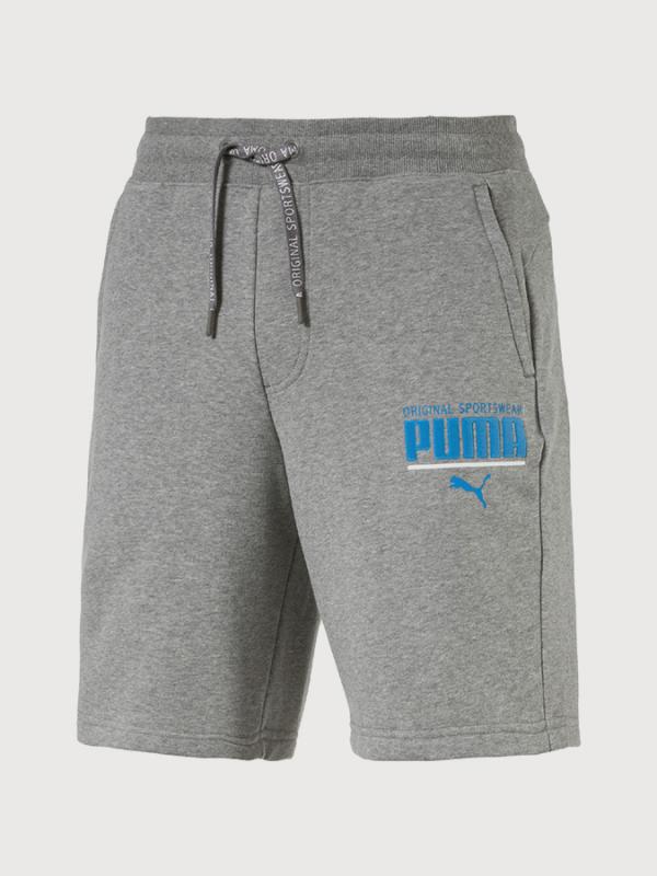 Kraťasy Puma STYLE Athletic Sweat Shorts Šedá
