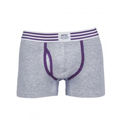 Boxerky WeSC Elastic stripe boxer grey melange