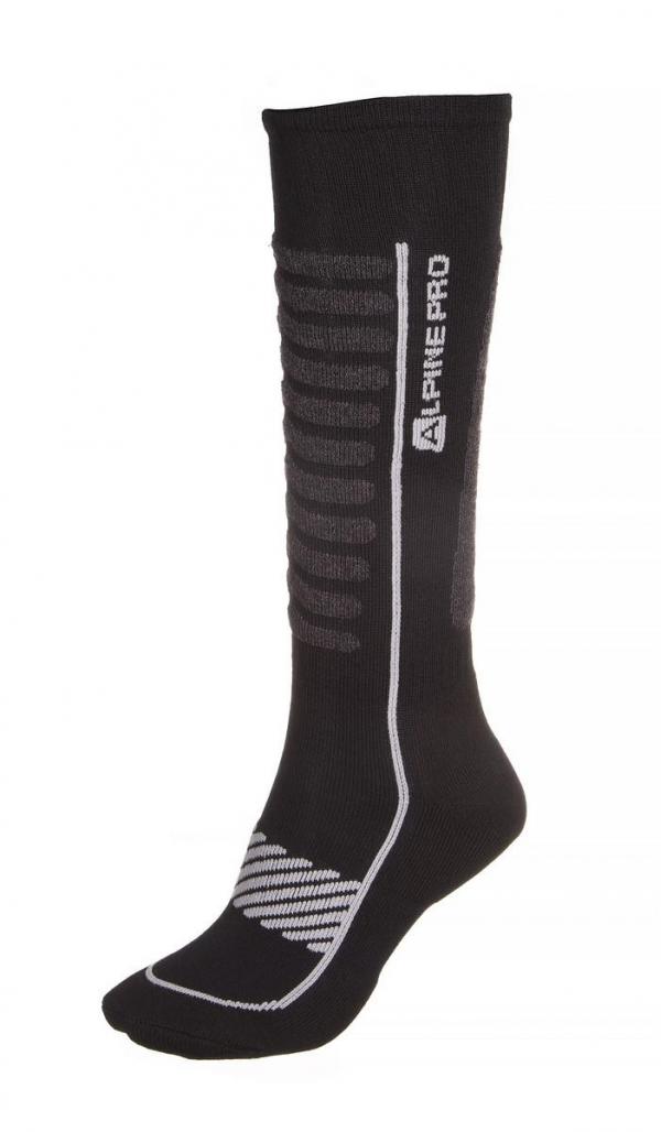 ALPINE PRO NELL 2 NEUTRÁLNÍ / ZEMITÁ Unisex Ponožky S