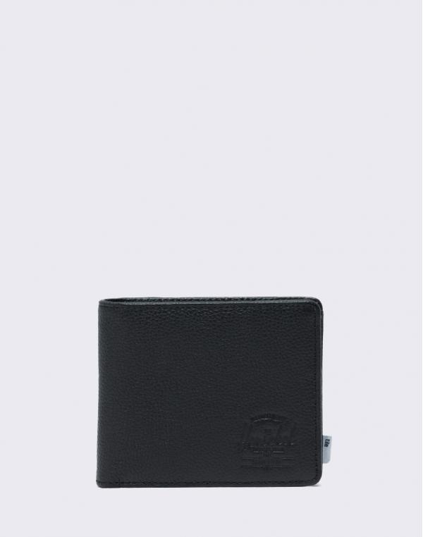 Herschel Supply Roy Coin XL + Tile Black Pebbled Leather