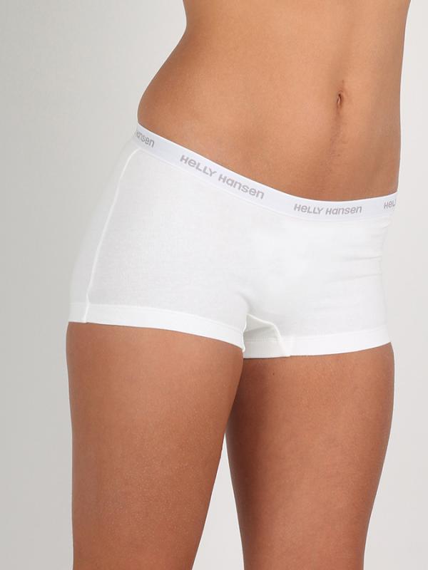 Šortky Helly Hansen W 2-PACK COTTON BOXER Bílá