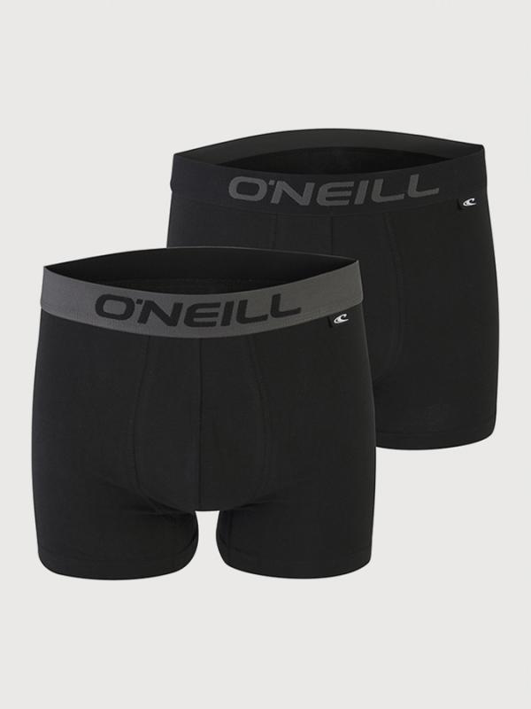 Boxerky O´Neill Boxershorts 2-pack NOS Černá