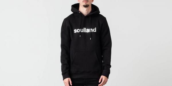 Soulland Logic Googie Hoodie Black