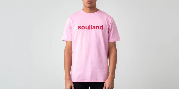 Soulland Logic Chuck Tee Pink