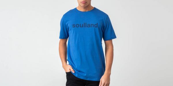 Soulland Logic Chuck Tee Blue