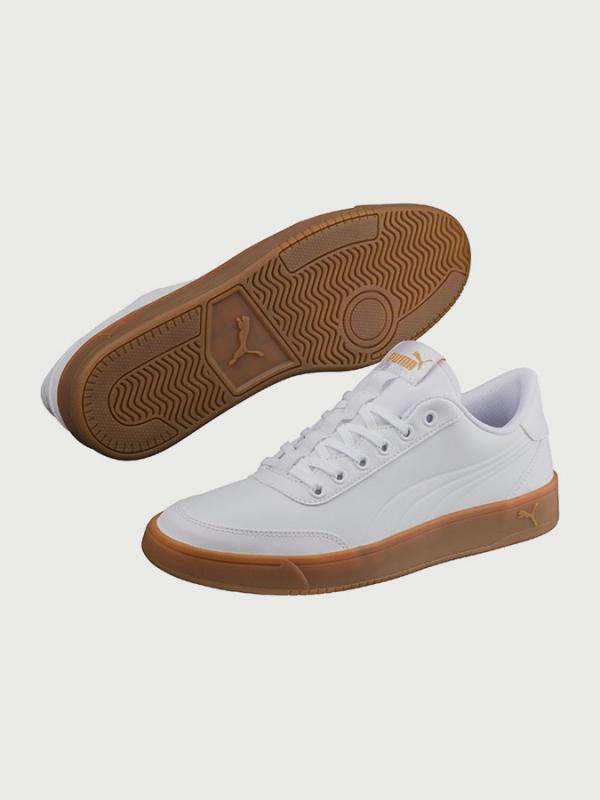 Boty Puma Court Breaker L Mono Bílá