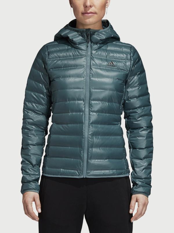 Bunda adidas Performance W Varilite Ho J Zelená