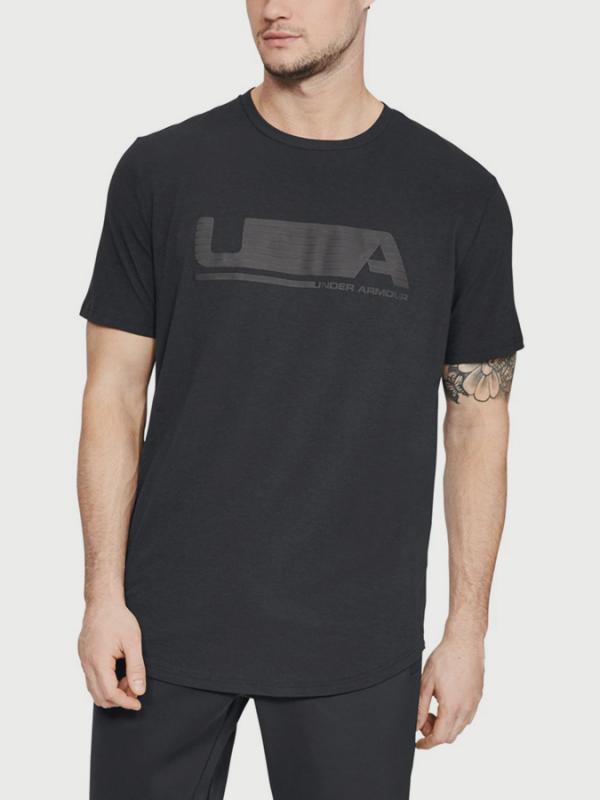 Tričko Under Armour Versa Tee Černá