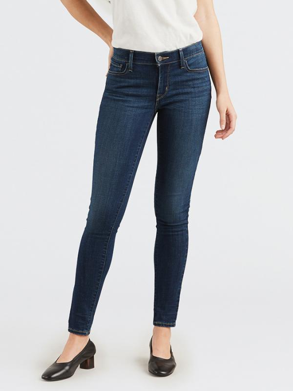 Džíny LEVI'S 710 Super Skinny Evolution T2 Modrá