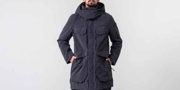 Nike Tech Pack Down Fill Parka Dark Ash/ Black-Black