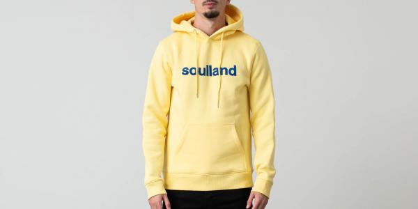 Soulland Logic Googie Hoodie Yellow