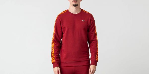 FILA Aren Crewneck Merlot