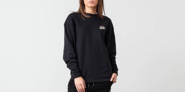 Nike Sportswear Rally Mettalic Crewneck Black