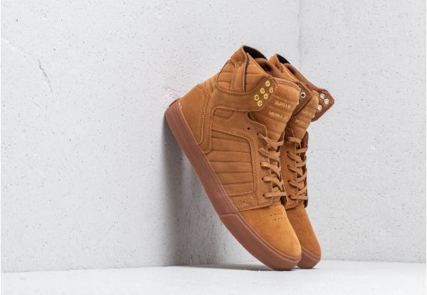 Supra Skytop Tan/ Lt Gum