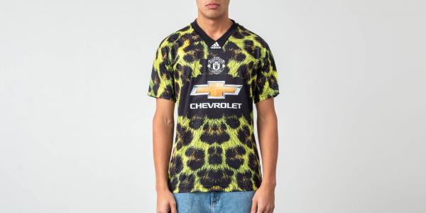 adidas Manchester United FC EA Jersey Yellow/ Black