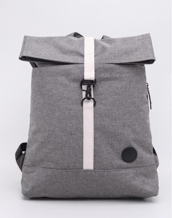 Enter City Fold Top Melange Grey/ Natural Front Strap