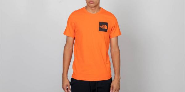The North Face Shortsleeve Fine Tee Persian Orange
