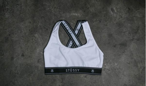 Stüssy Cross Back Crop White