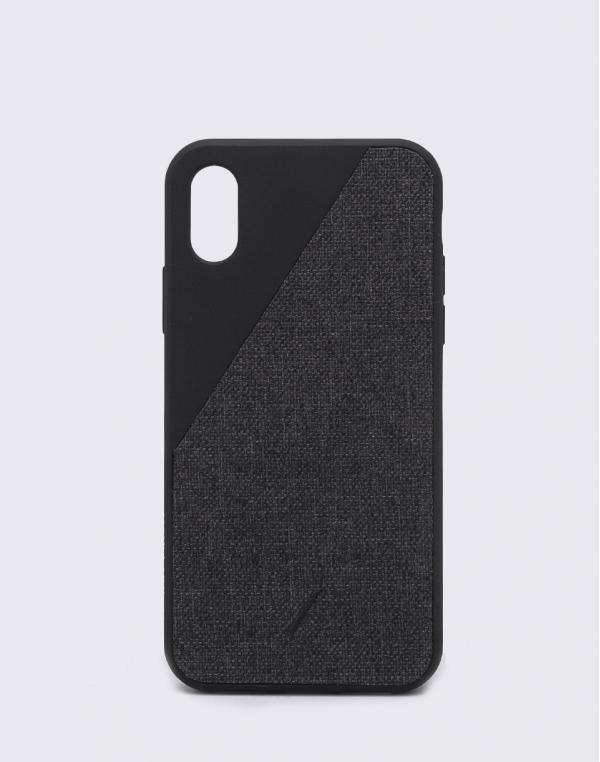 Native Union Clic Canvas iPhone XS Black