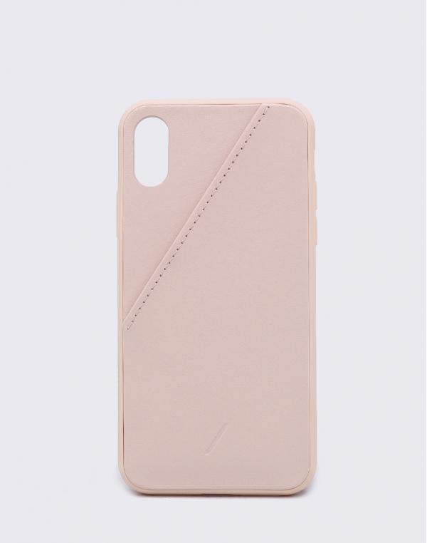 Native Union Clic Card iPhone XS Rose