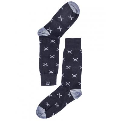 Ponožky Iriedaily Flag X Sock Black