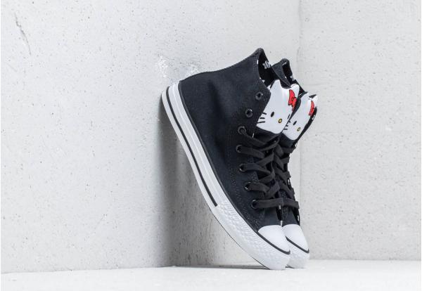 Converse x Hello Kitty Chuck Taylor All Star Hi Black/ Fiery Red/ White