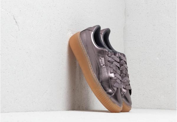 Puma Basket Platform Luxe Wmns Quiet Shade/ Quiet Shade