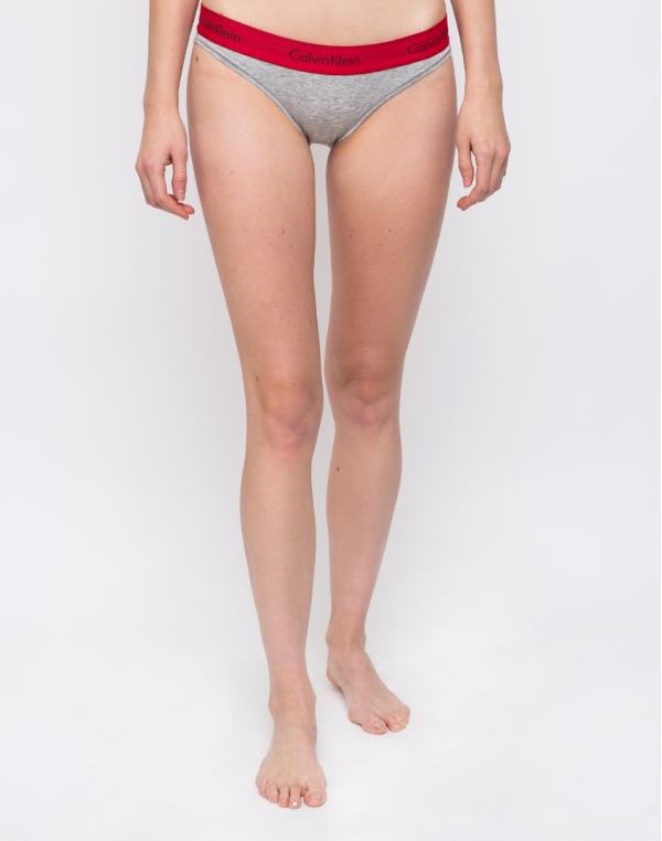 Calvin Klein Bikini Grey Heather W / Manic Red WB M