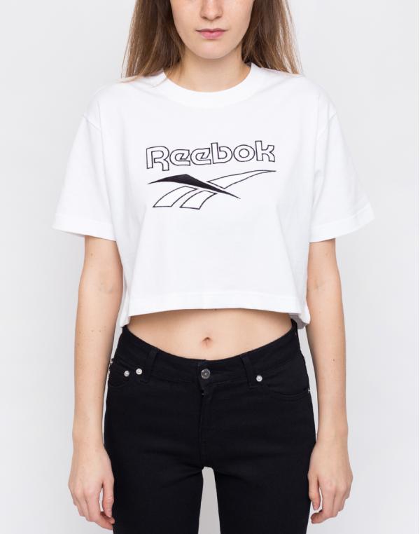 Reebok CL V Crop White M