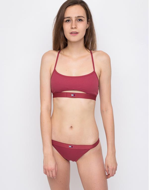 Tommy Hilfiger String Bralette Earth Red L
