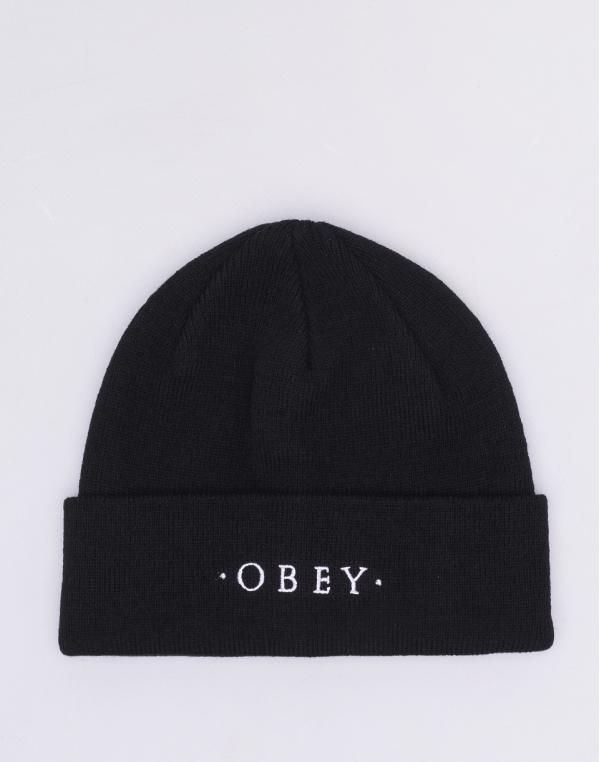 Obey Union Beanie Black