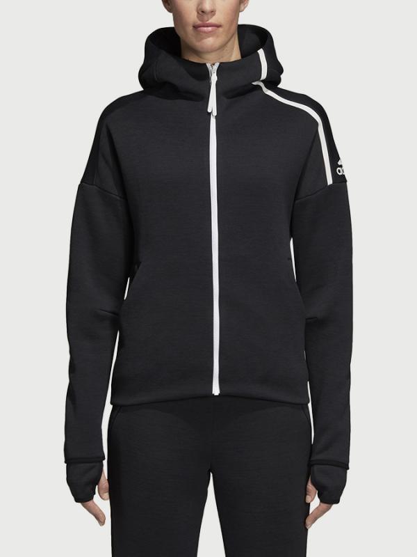 Mikina adidas Performance W Zne Hd Fr Černá