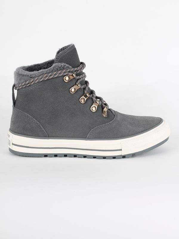 Boty Converse Chuck Taylor All Star Ember Boot HI Šedá