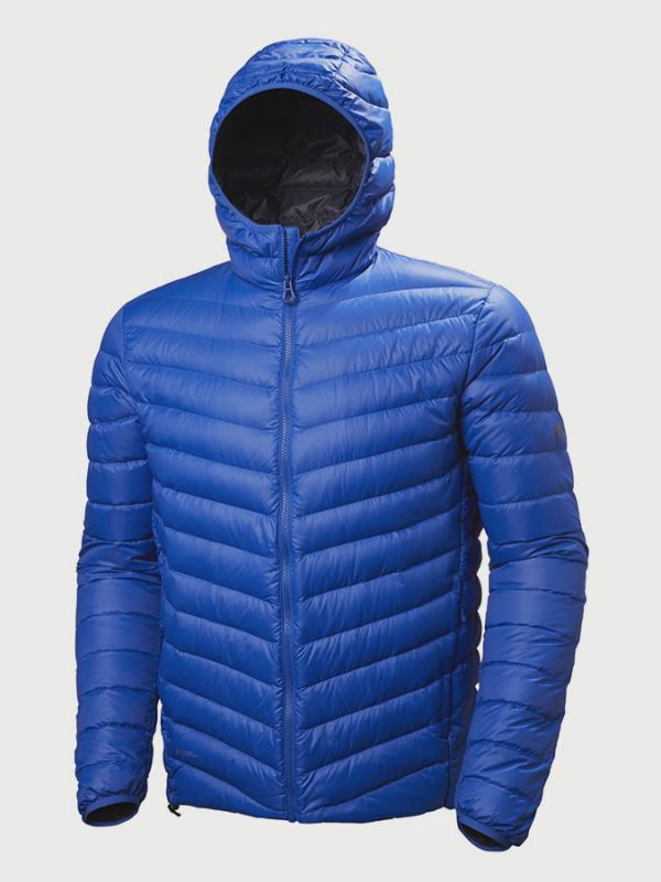 Bunda Helly Hansen Verglas Hooded Down Insulator Modrá
