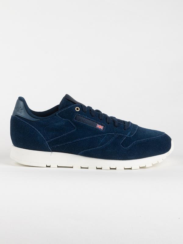 Boty Reebok Classic Cl Leather Mcc Modrá