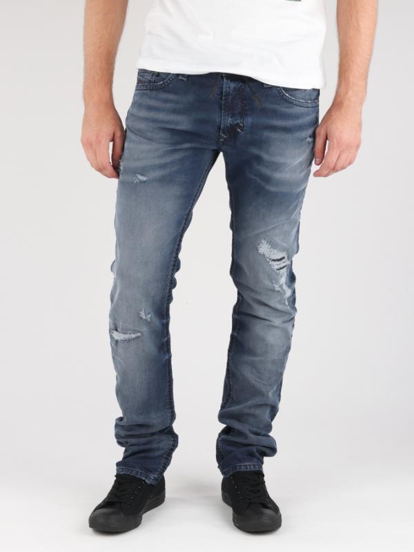 Jogg Jeans Diesel Thavar Sp-Ne Sweat Jeans Modrá