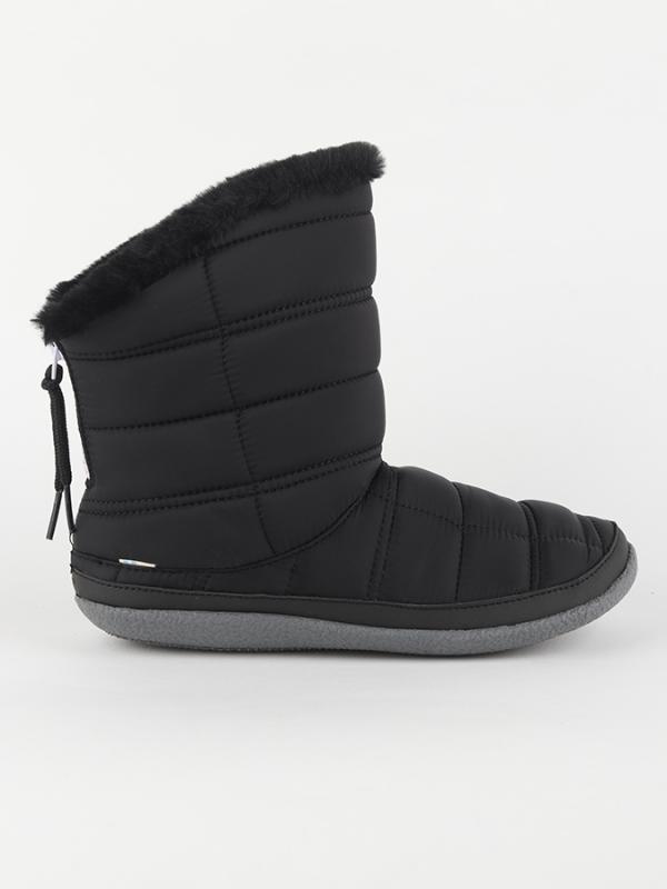 Boty Toms Black Quilted Černá