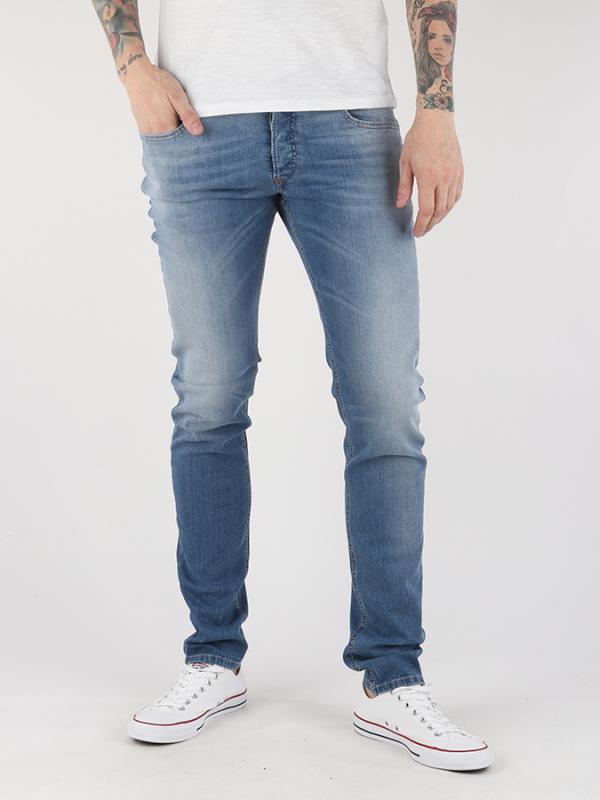 Džíny Diesel Sleenker L.34 Pantaloni Modrá